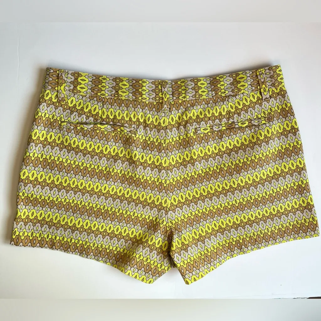 Joe Fresh•70’s Geometric pattern shorts•sz 10 - Image 6