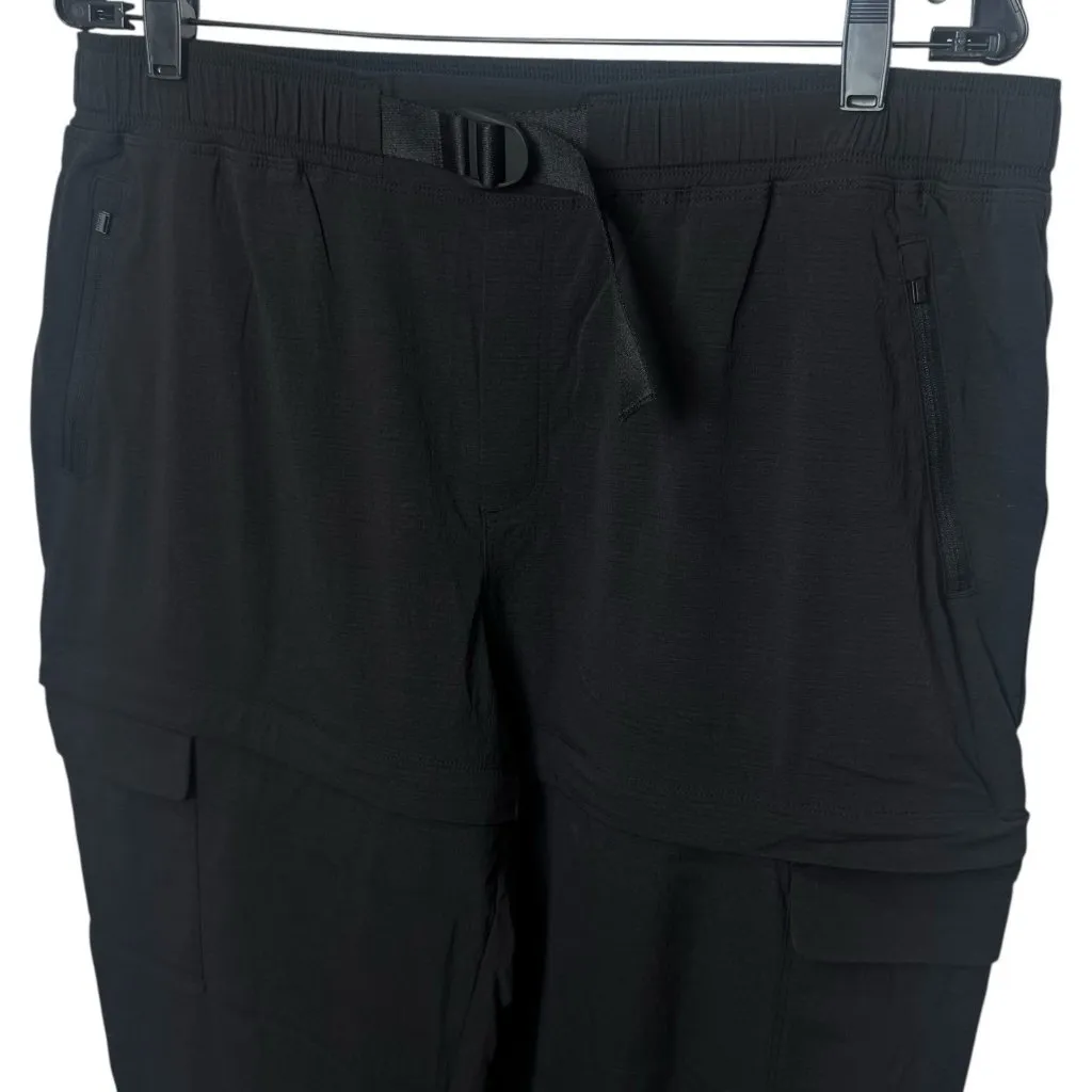 Athleta Black Cargo Crop Pants Stretch Utility Outdoors Camping Hiking 16 - Image 3