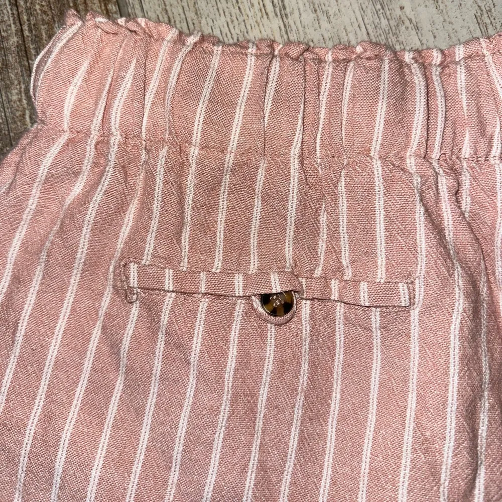 Pink Striped Streetwear Society Shorts - Image 6