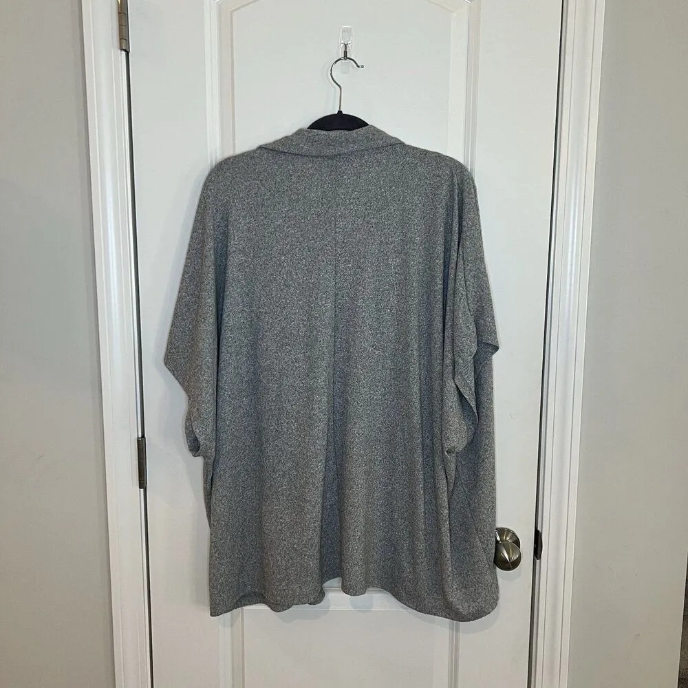 Bobeau Poncho Cardigan  Large Oversized - Image 2