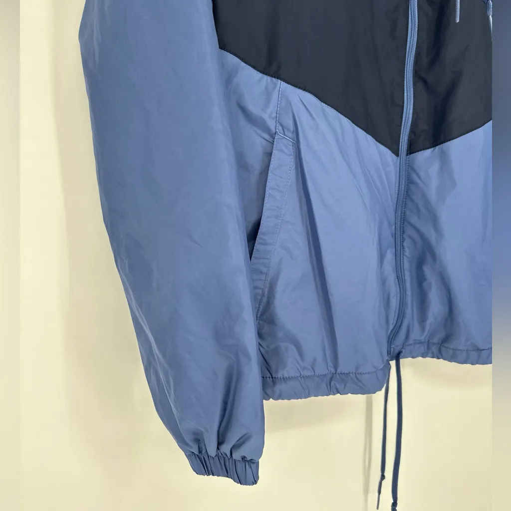 Columbia Women’s May Valley Lined Windbreaker XL2473 Navy & Light‎ Blue Sz Small - Image 5