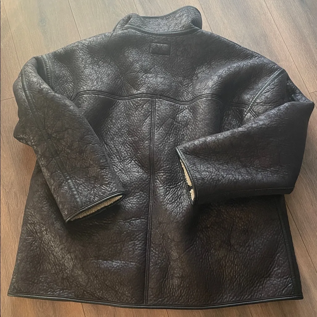 Free People Sammy Cozy Reversible Coat - Image 6