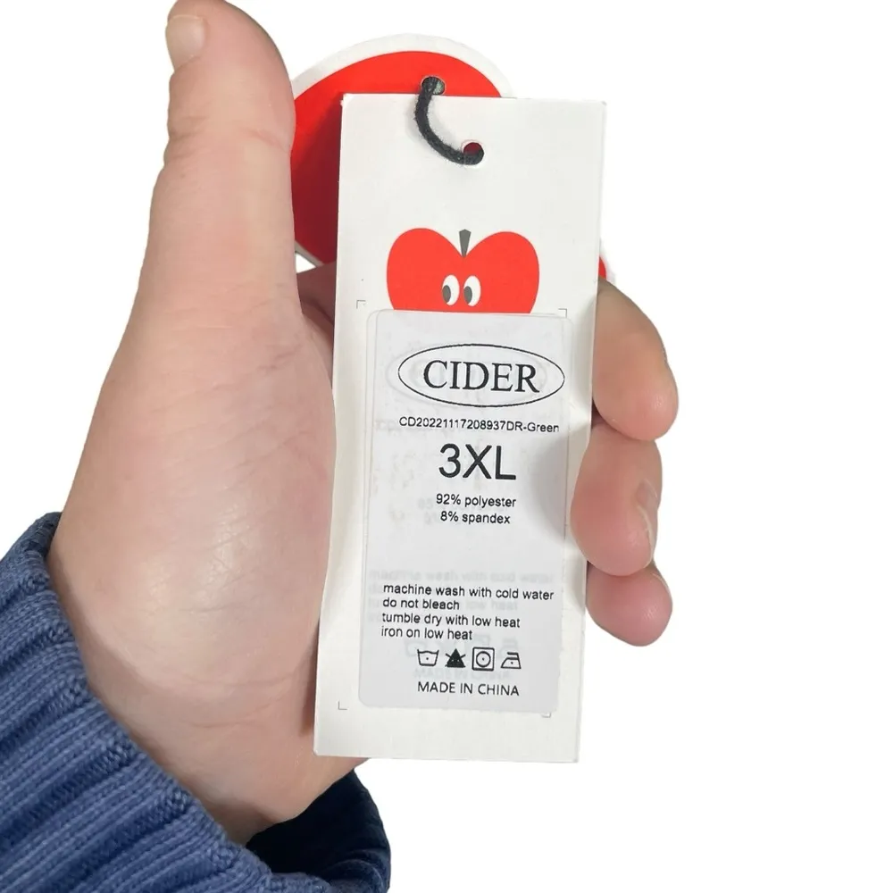 NWT Cider Wedding Guest Satin Cowl Neck Ruched Midi Dress in Green Size 3XL - Image 7