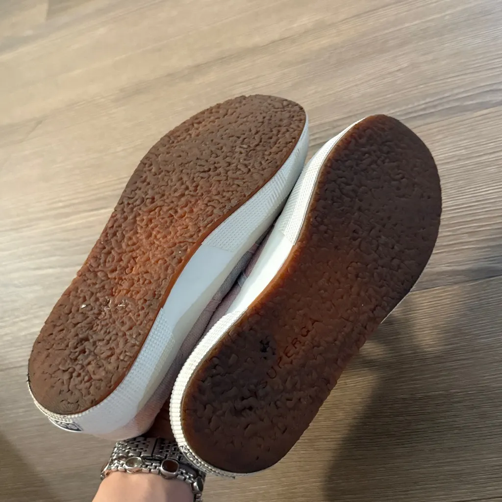 Loveshackfancy x superga pink tie dye low top sneakers - Image 5