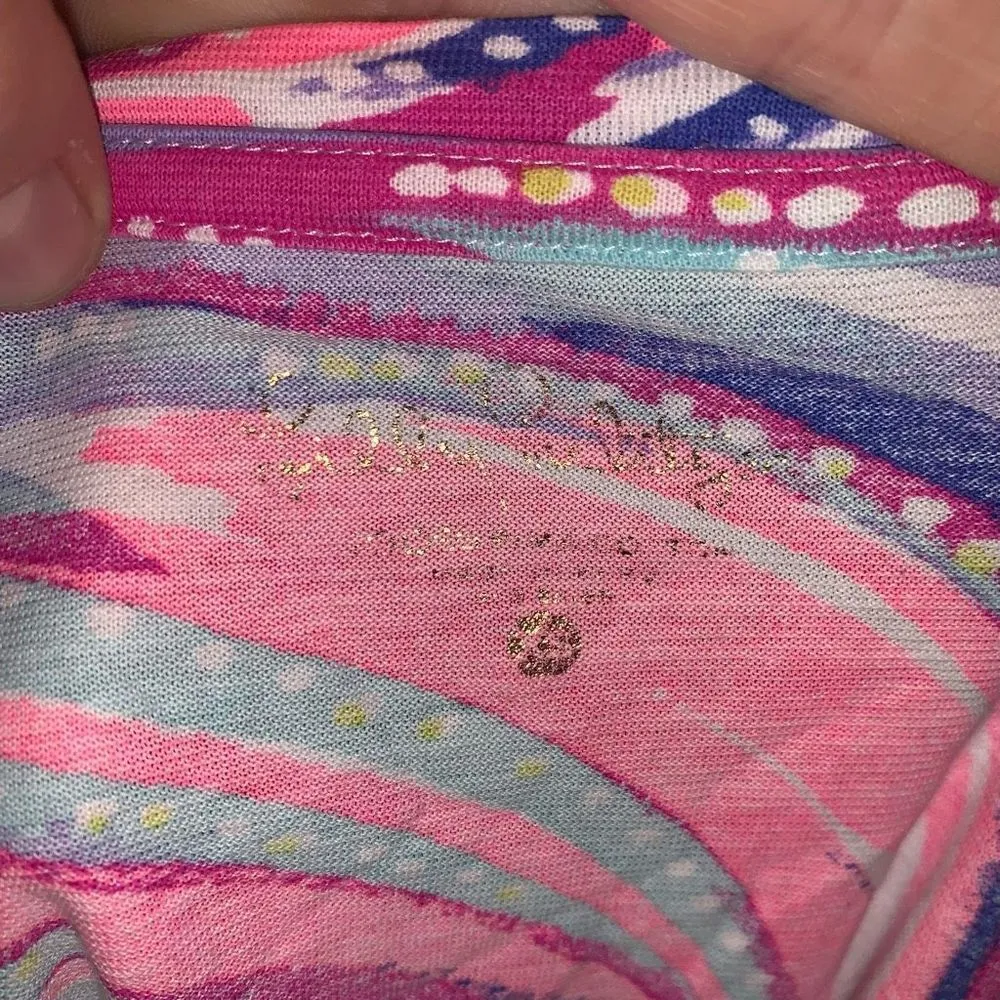 Lilly Pulitzer Sorella Oh My Guava XS long sleeve top - Image 3