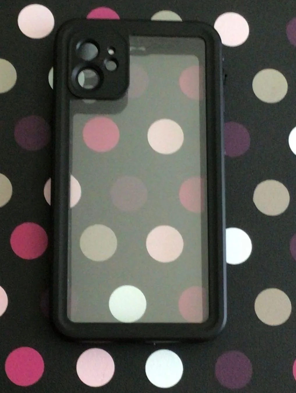 Black iPhone 11 Waterproof Case - Image 2