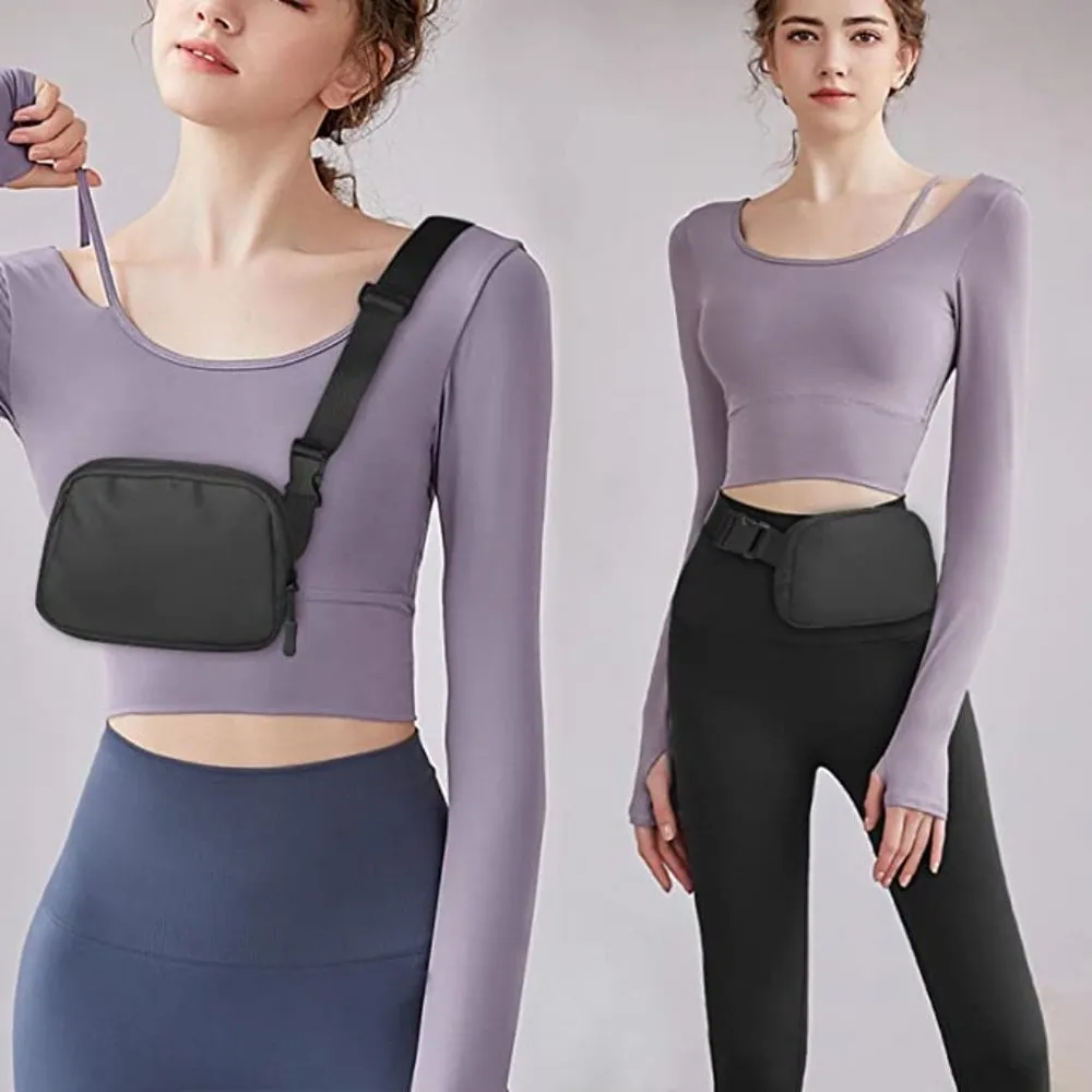 Women's Belt Bag, Fanny Pack, Everywhere Belt Bag CROSSBODY Black NWT - Image 3