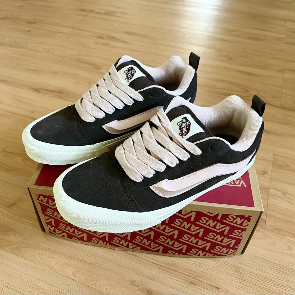 Vans Knu Skool Pop Sepia Rose VN000D7503N Women 9.0 US - Image 6