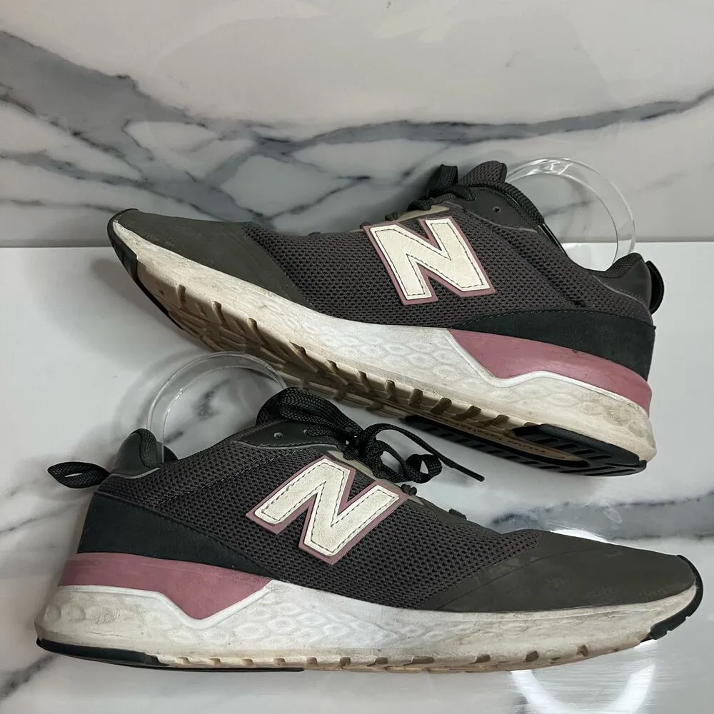 New Balance | Women's Classic Retro Gray Pink Fresh Foam Sneaker Sz 10 - Image 5