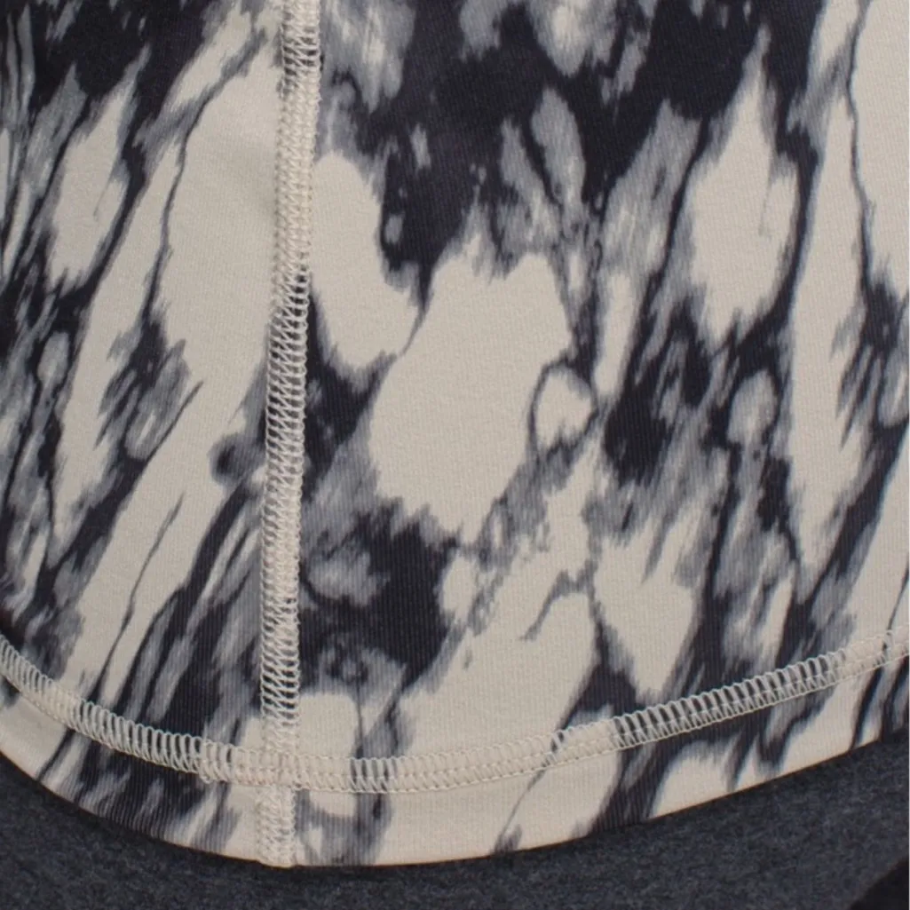 Lululemon Power Y Tank Granite Tan / Heathered Black RIP TAG LLL Like New Size 4 - Image 6