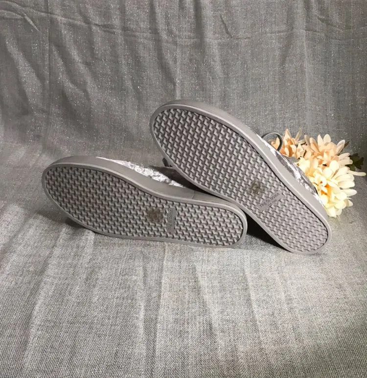 Crushed Velvet Sneakers 9 - Image 6