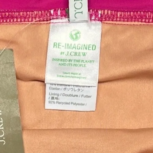 J.Crew Swim Skirt Medium Radiant Fuchsia High Rise Full Coverage NWT - Image 5
