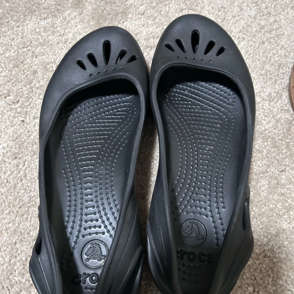 Crocs sling back ballet flats size women’s 7 - Image 2