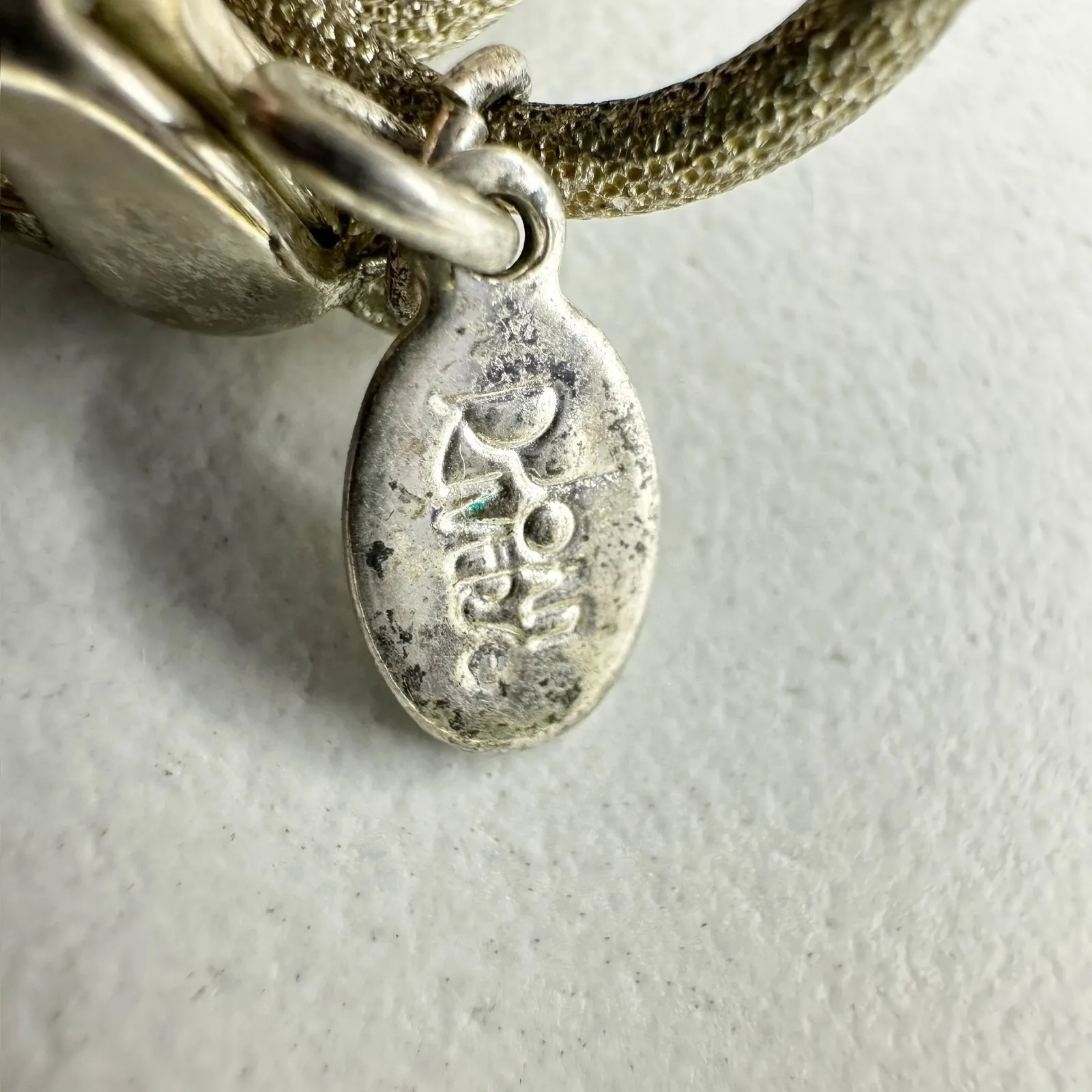 Joan Rivers Sparkly Silver Tone Long Chain Link Necklace ✨ - Image 4