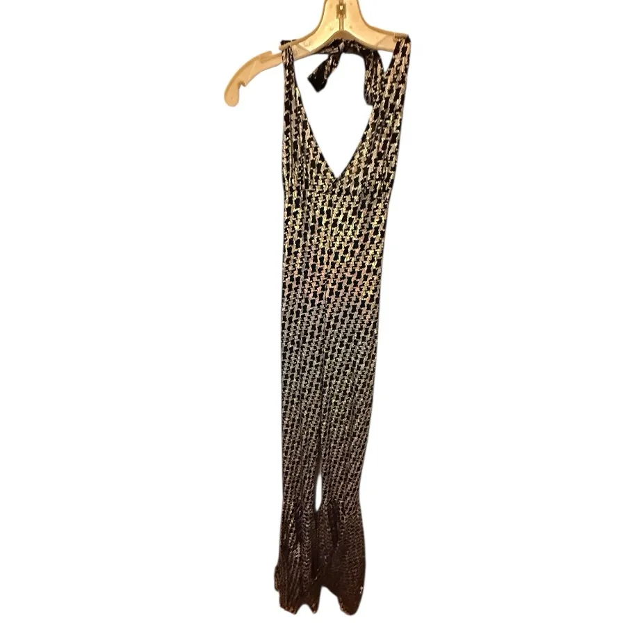 Vintage Boogie Dancin' Babe Halloween Costume Jumpsuit Size XS - Image 2