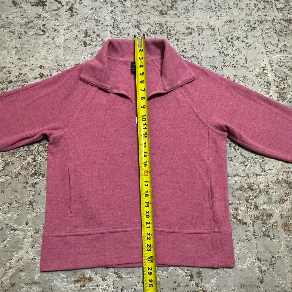 NIKE Women's 1/4 Zip Therma Fit Pink Training Pullover Size XS - Image 4