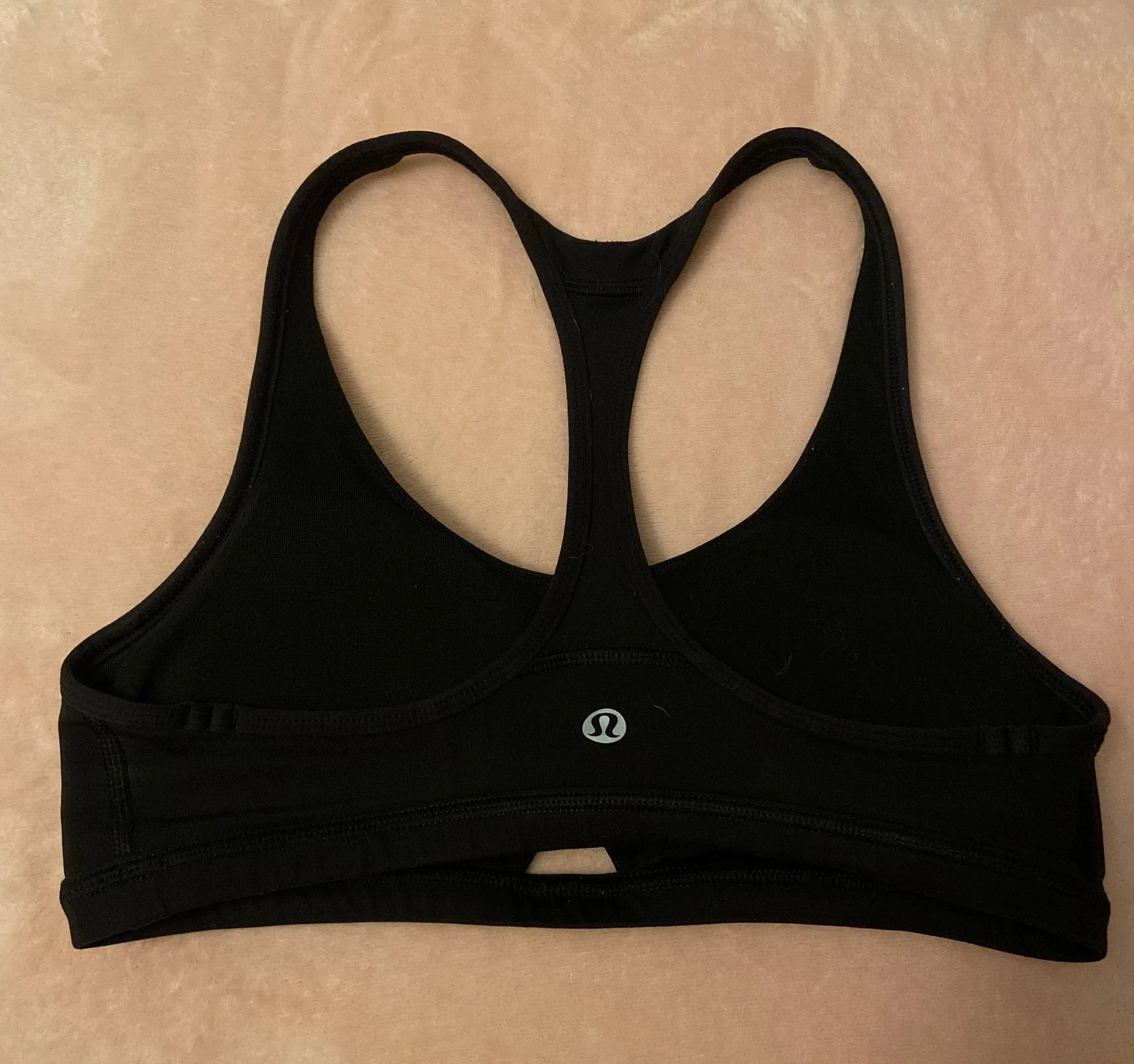Lululemon Black Sports Bra - Image 2