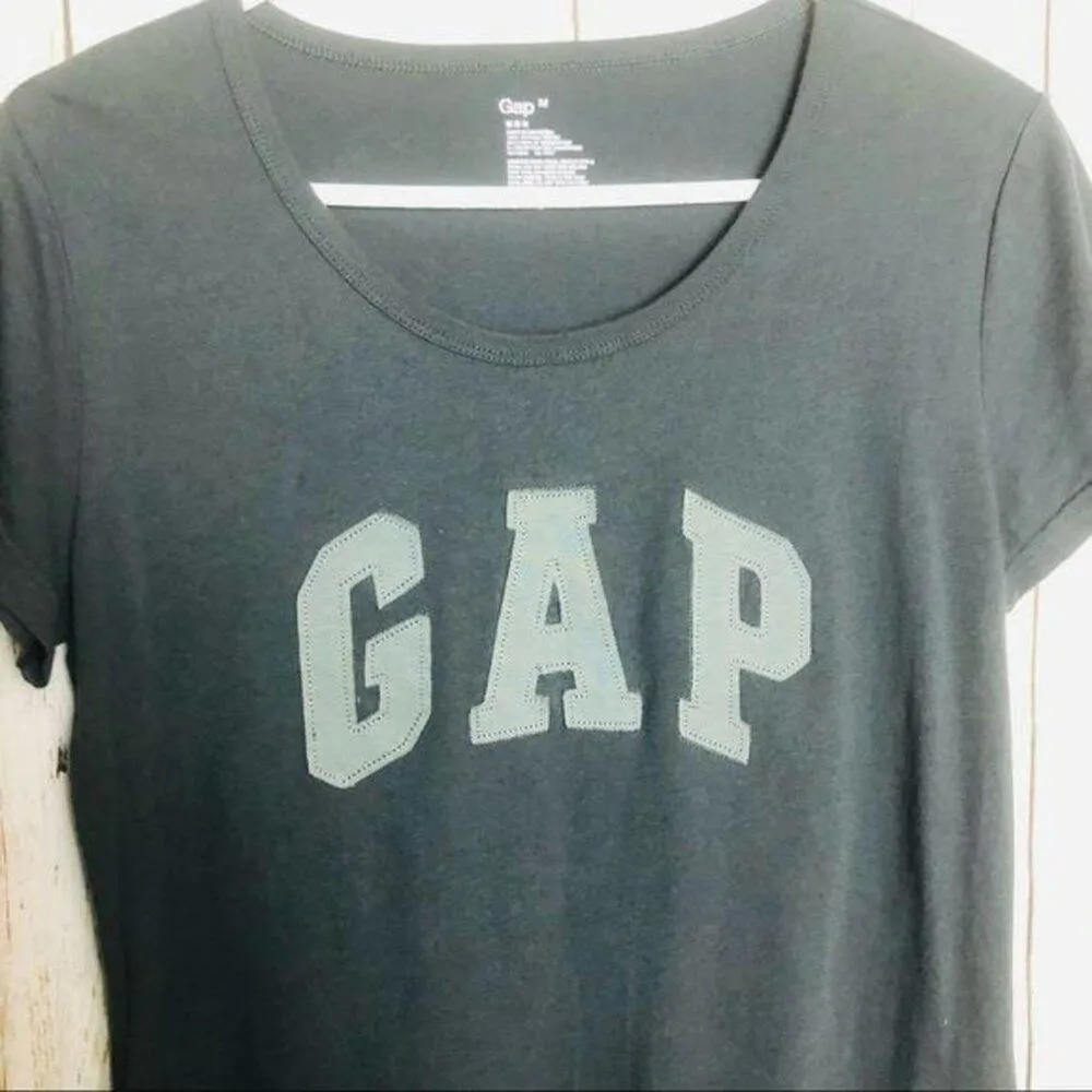 Gap Womens Logo Tee Sz M - Image 3