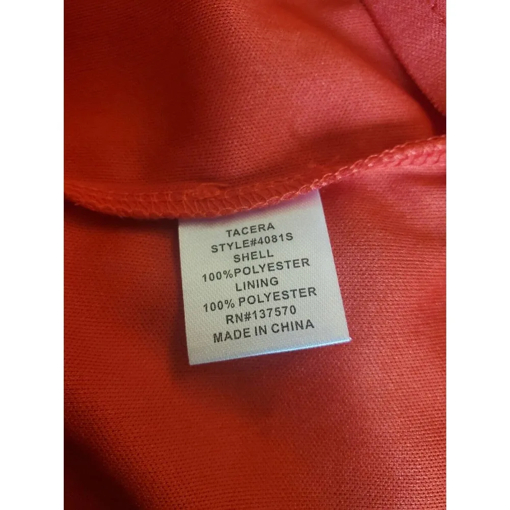 Tacera Women's Multicolor Polyester Round Neck Long Sleeve Knee Length Dress L - Image 11