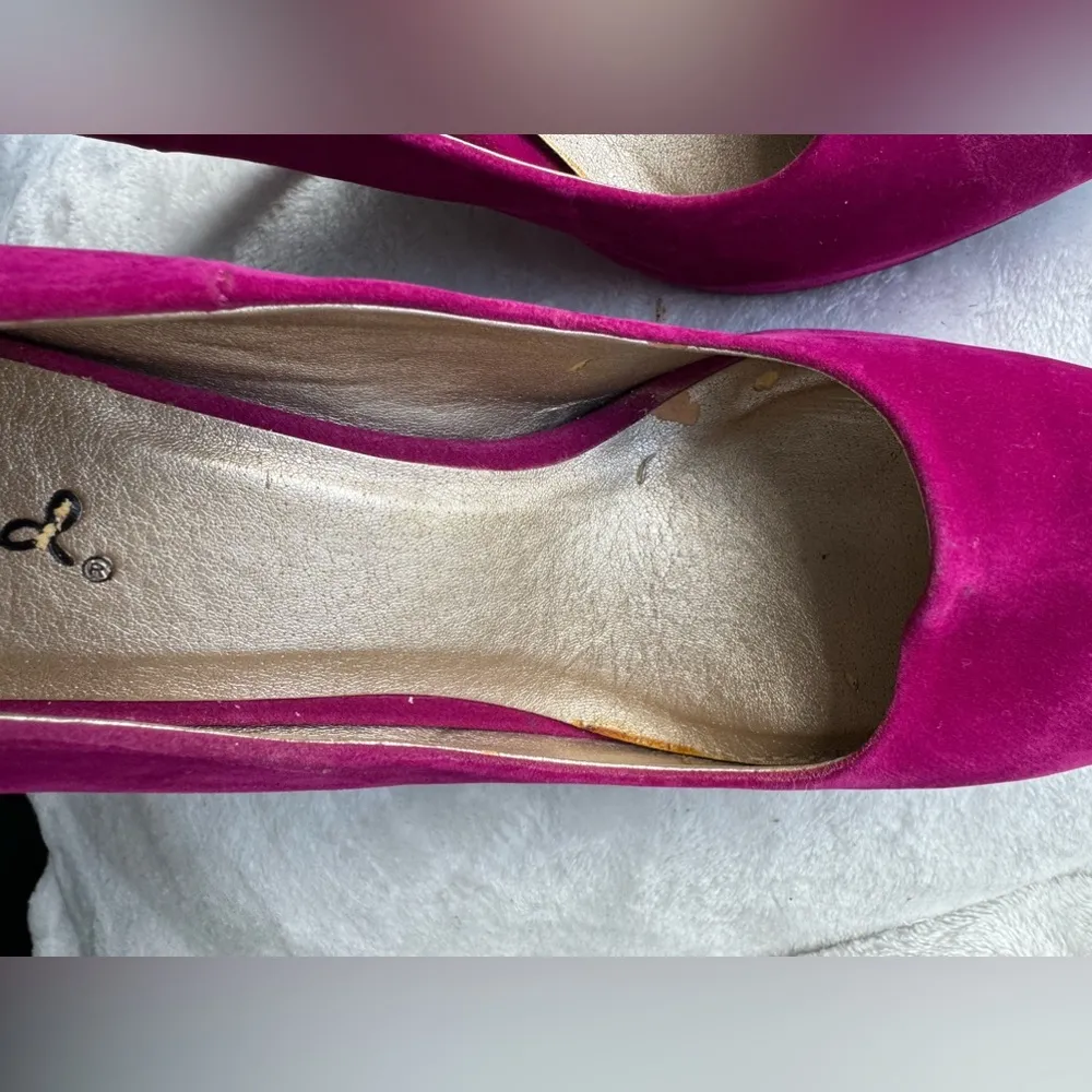 Zapatos de tacón fucsia - Marca Qupid (Usados) - Image 4