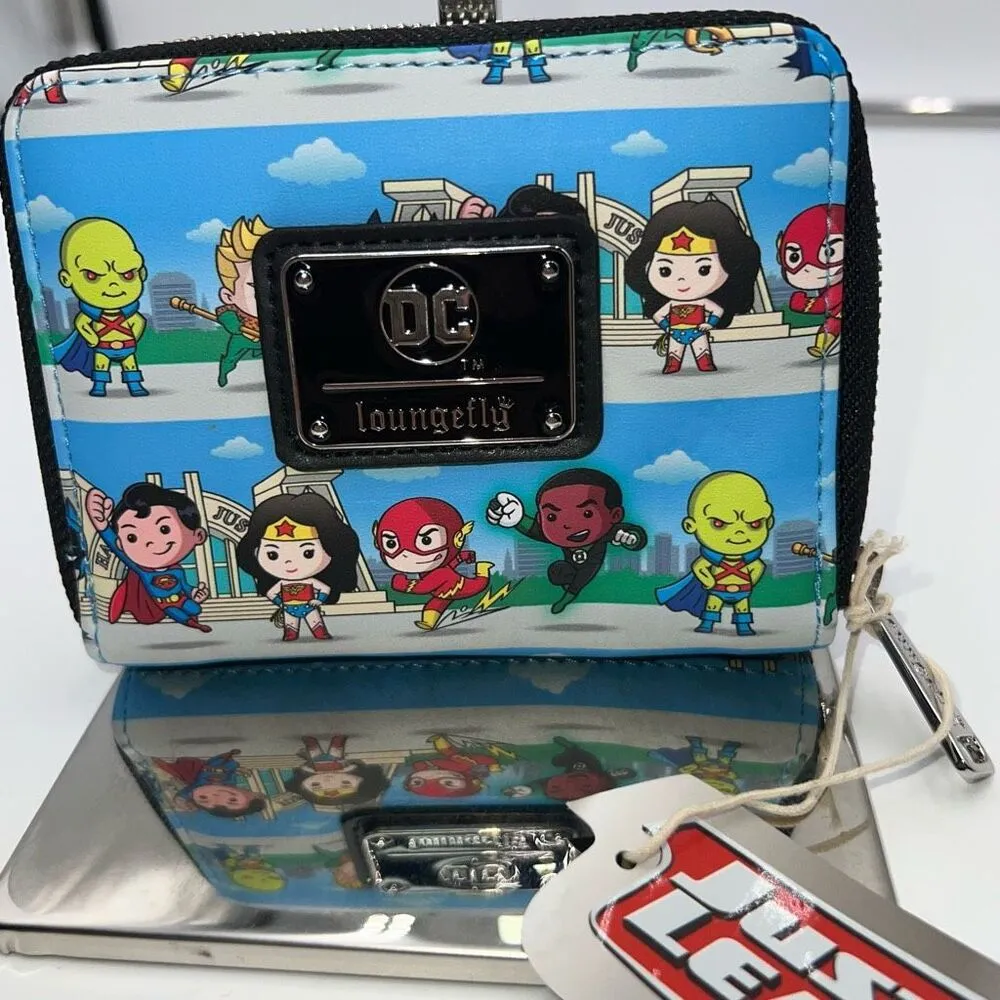 Loungefly DC Chibi Superhero Wallet - Image 2