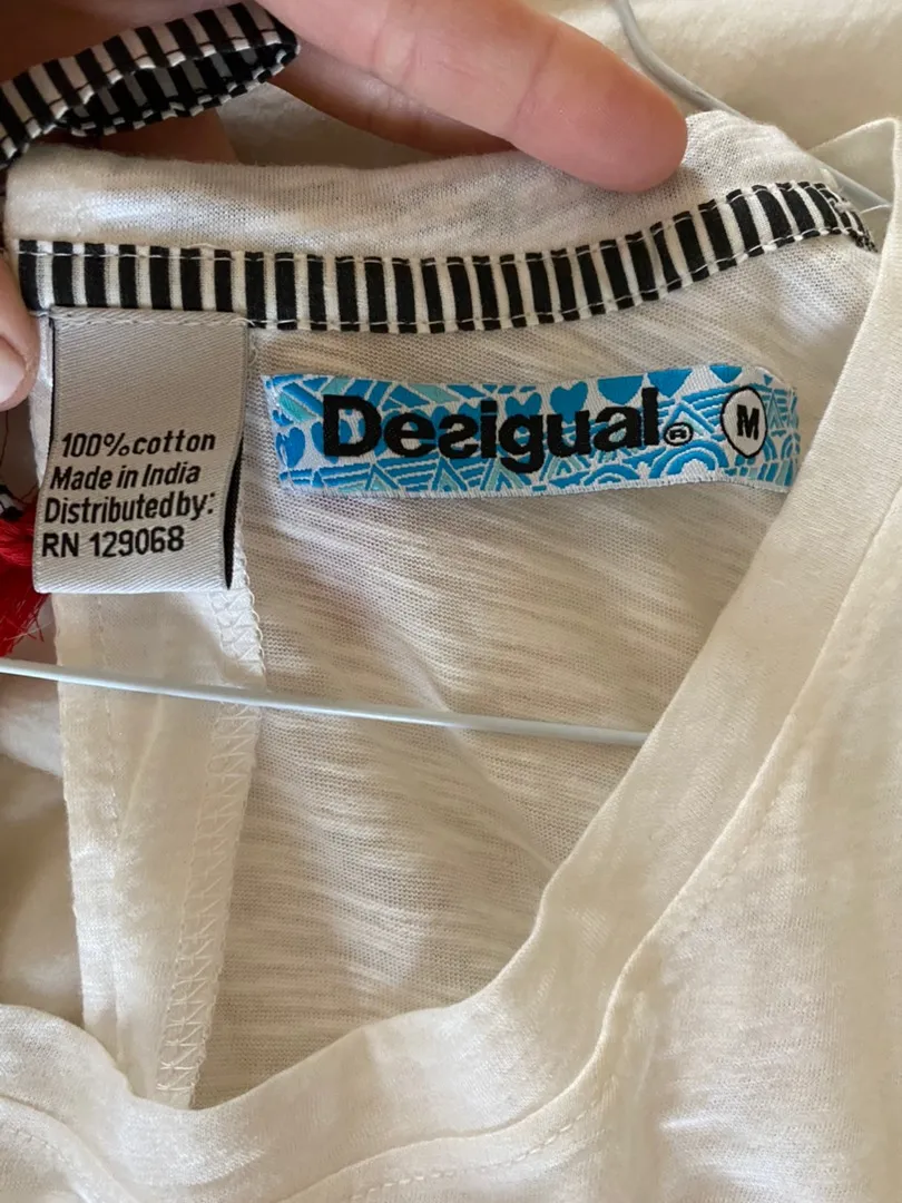 Desigual Embroidered Top - Image 4