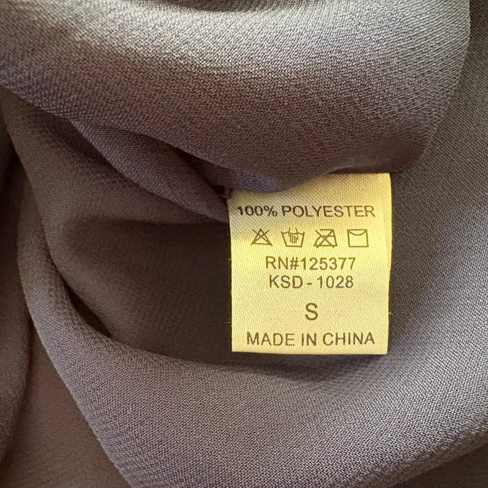 EMMELEE Navy & Ivory Sleeveless Dress - Image 5