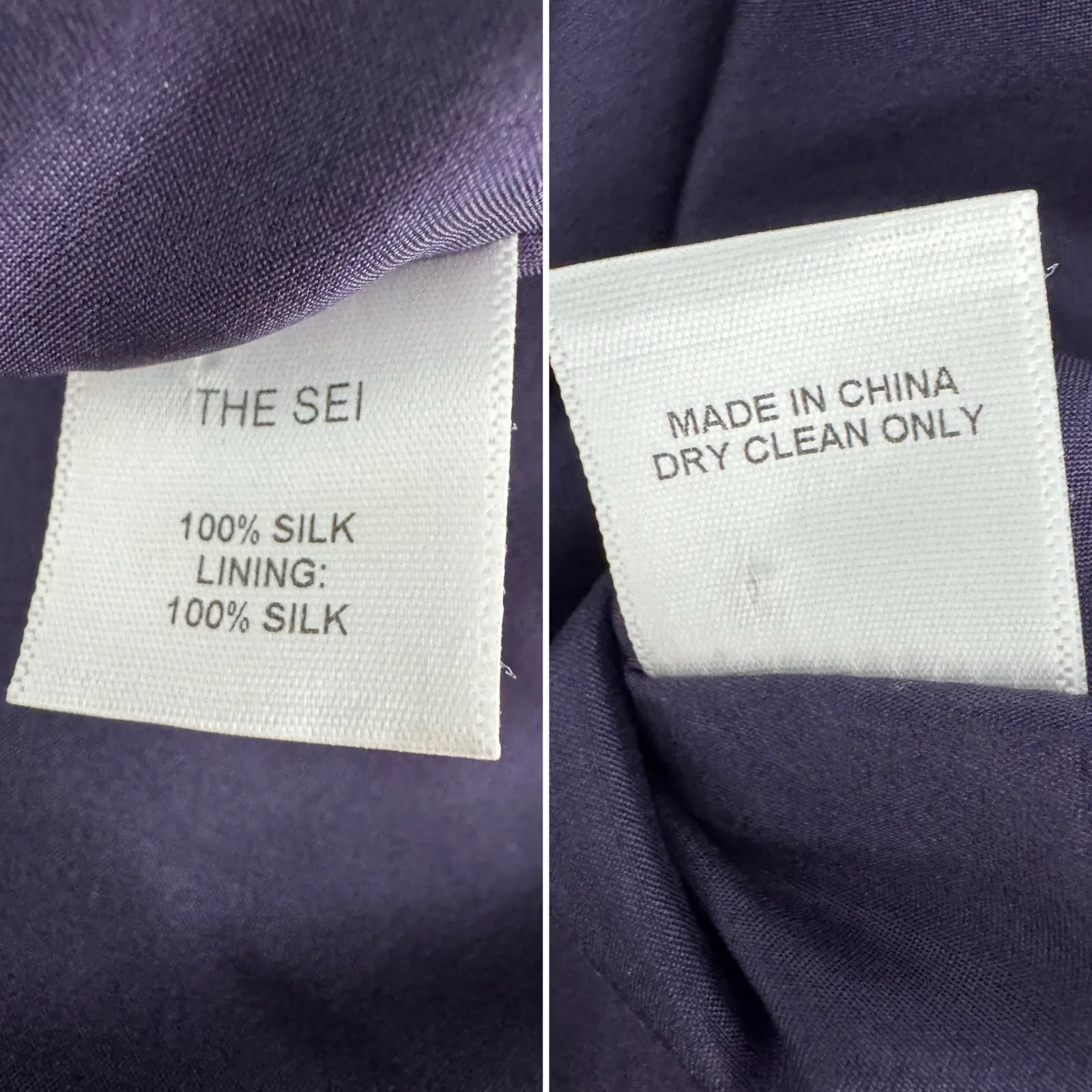 THE SEI Silk Asymmetrical Bandeau One - Image 10