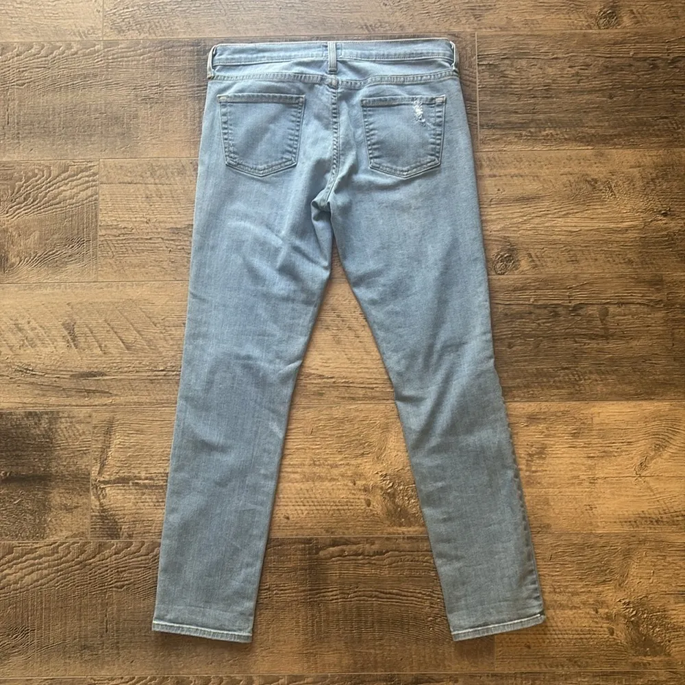 JUST BLACK distressed light wash jeans - 28 - Image 3