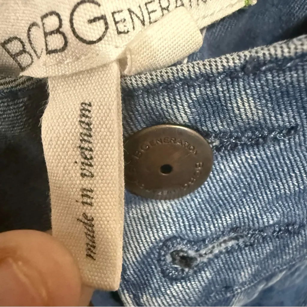 BCBGeneration Light Blue Denim Jeans - Image 4
