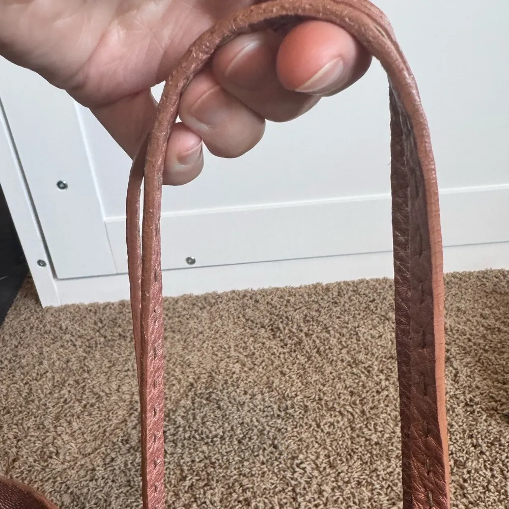 FENDI Selleria Large leather tote Pink shimmer shoulder bag - Image 14