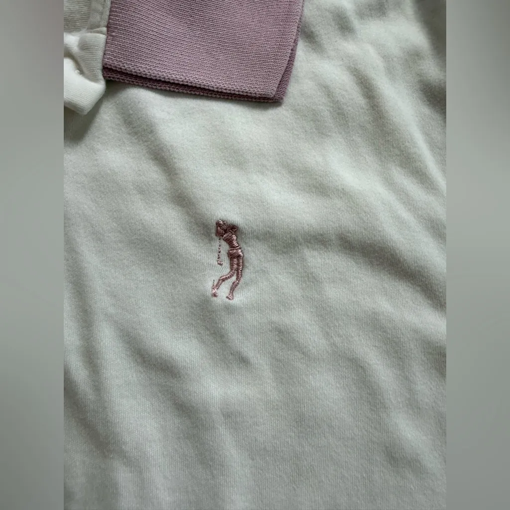 vintage 90s Izod Golf Polo size xl - see photos for small stains - Image 2