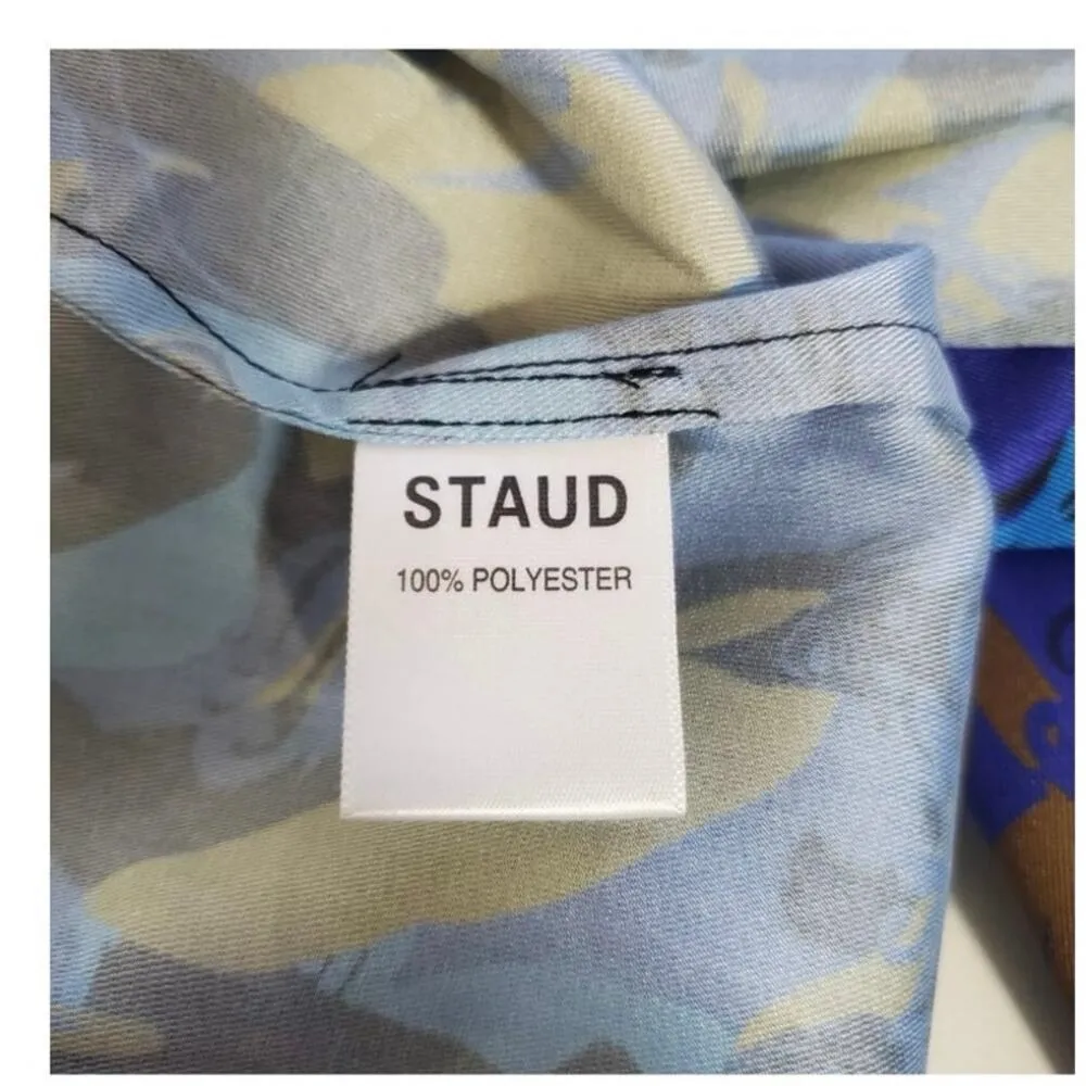 *STAUD Women's Size 12 Sapphire Sirens Thicket Long Sleeve Dress New, A66 - Image 6