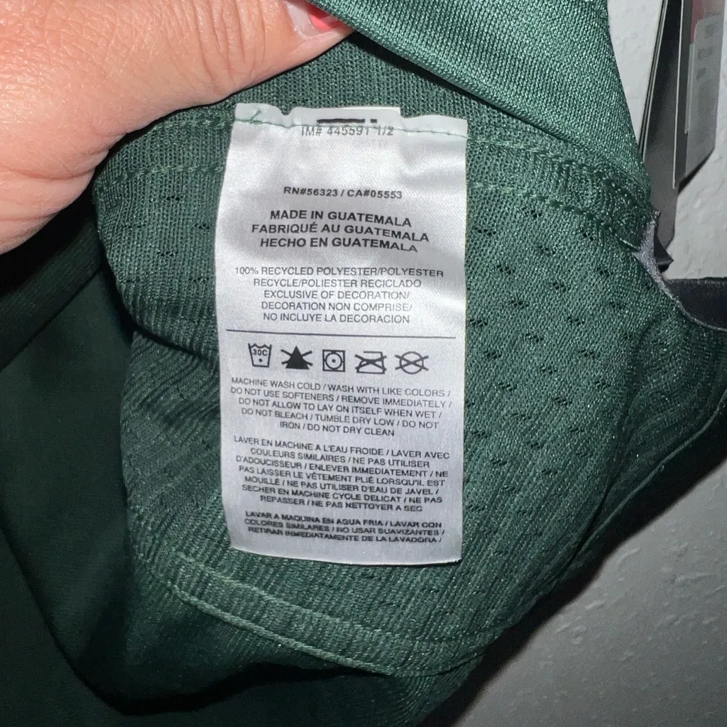 NFL Green‎ Bay Packers Green and Yellow Relaxed Fit Jersey - Image 6