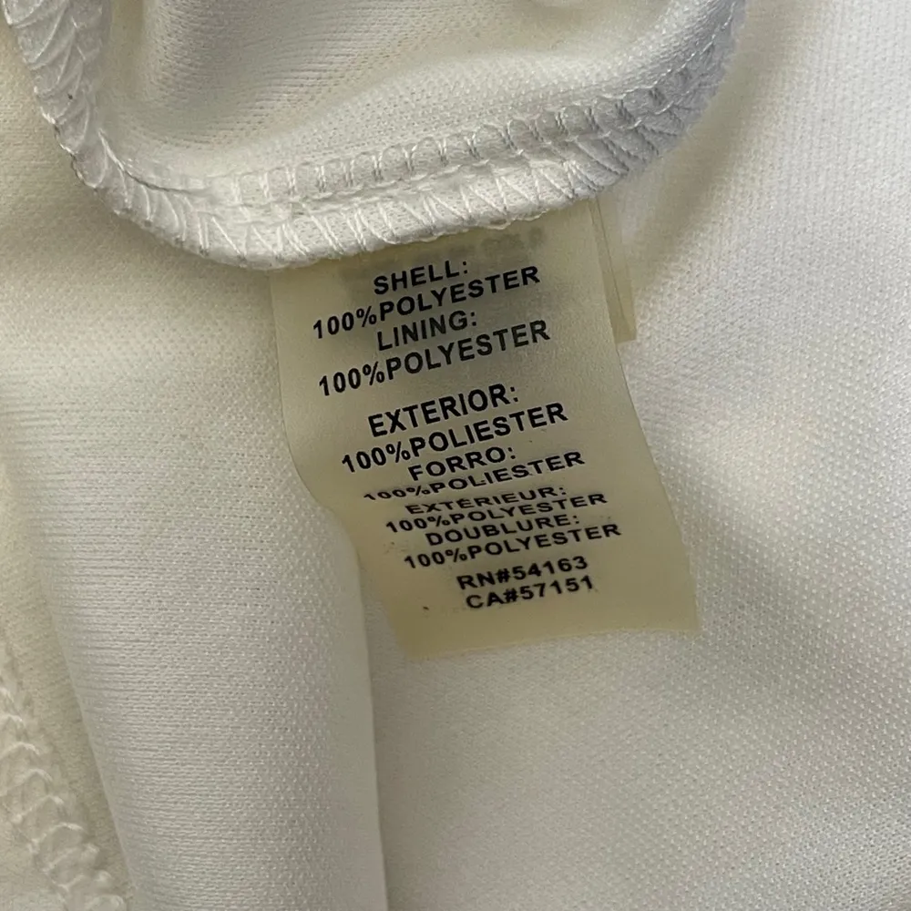 Vintage Y2K Guess Mini Dress Sheer Lined Tie Neck Size M - Image 11