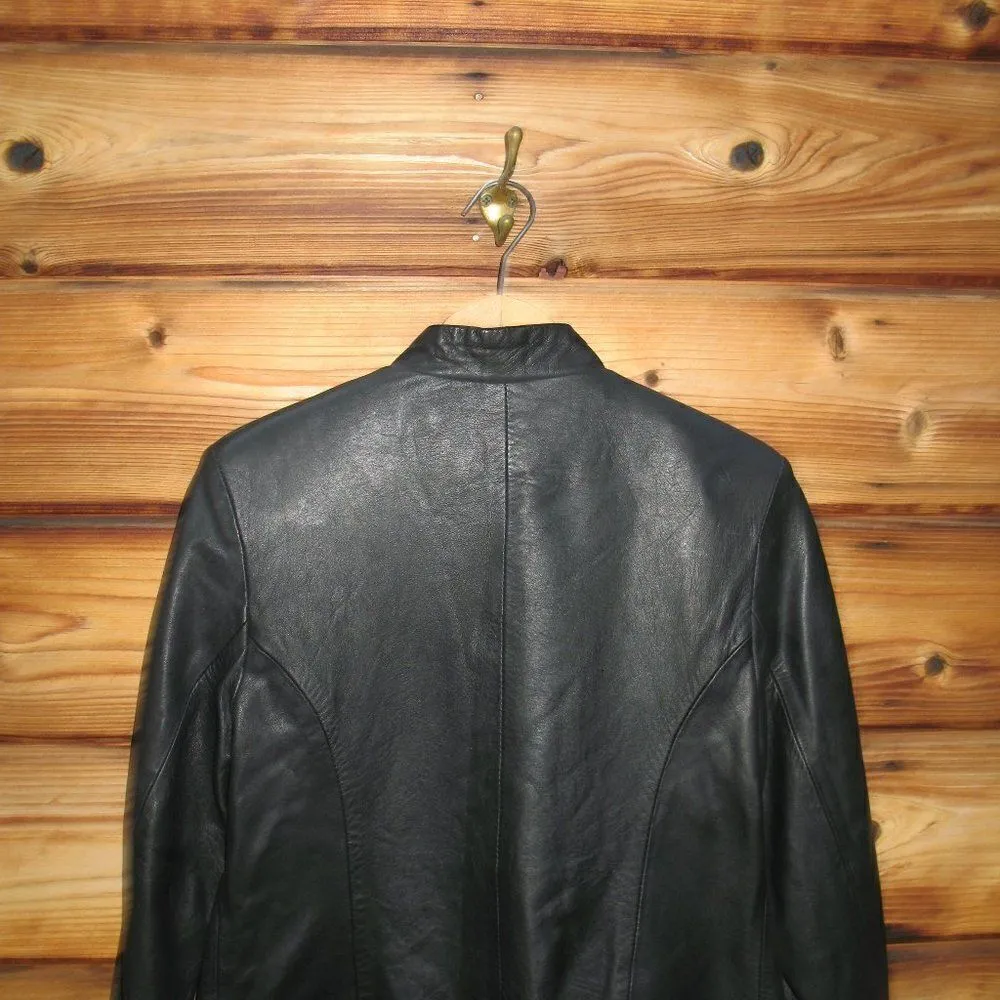 Black Leather Jacket  - Image 5
