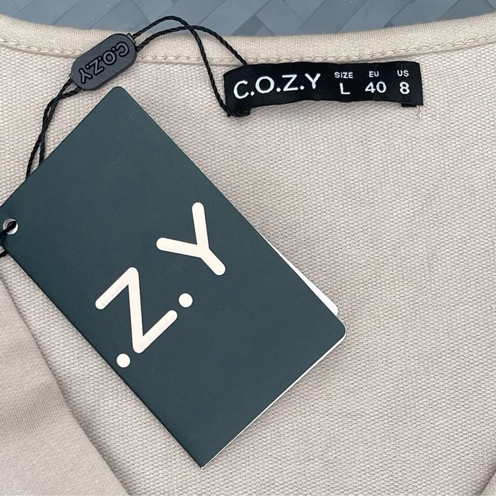 C.o.z.y Cotton Dragonfly Print Notch Neck T - Image 3