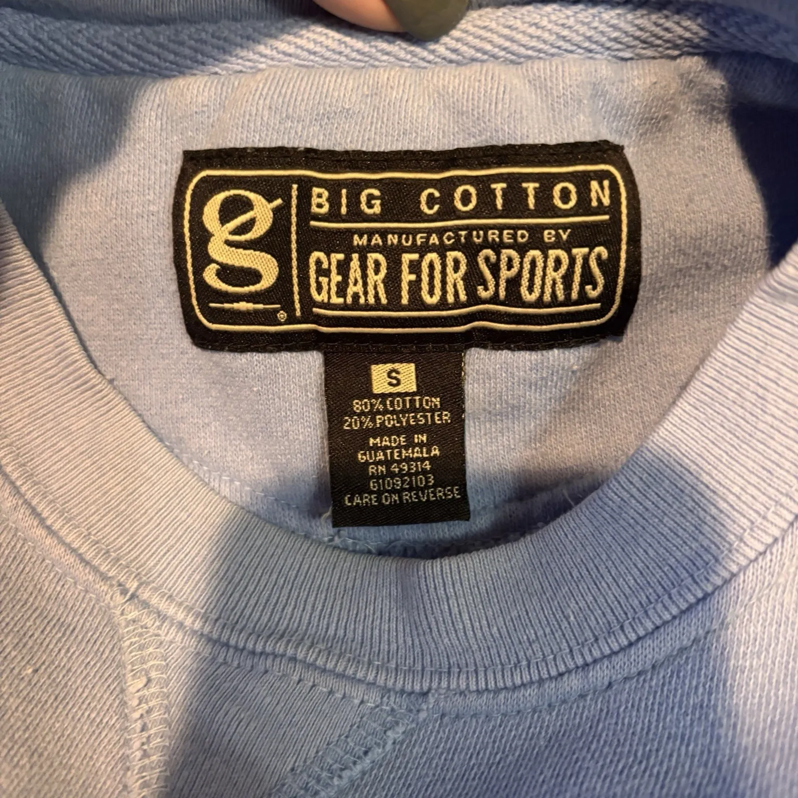 Lady Vols UT Sweatshirt Gear for Sports Blue Pullover Crewneck Small Tennessee - Image 5