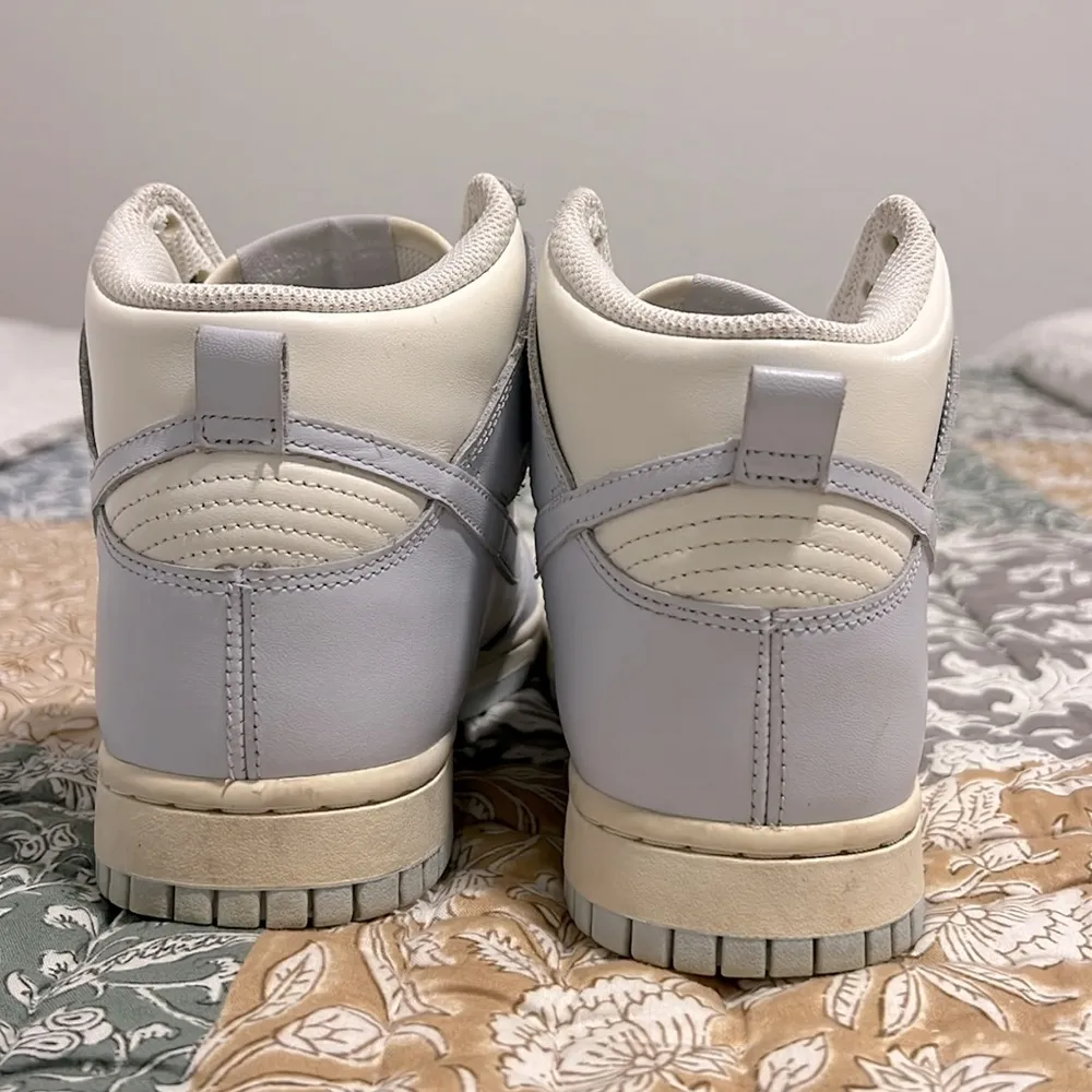 Nike Dunk High Sail Football Grey Nike High-Top Sneakers Size 8 - Image 12