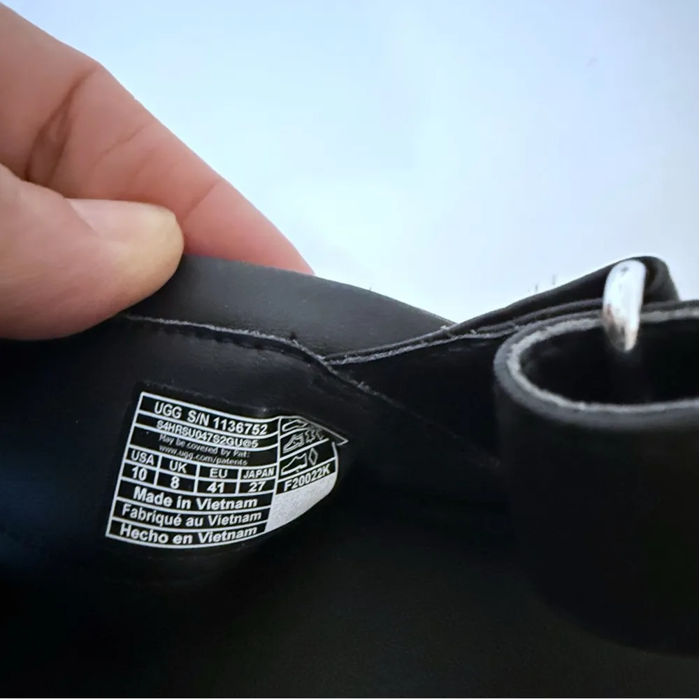 NEW $120 UGG Women Zayne Slingback Sandals Black US 10 - Image 5