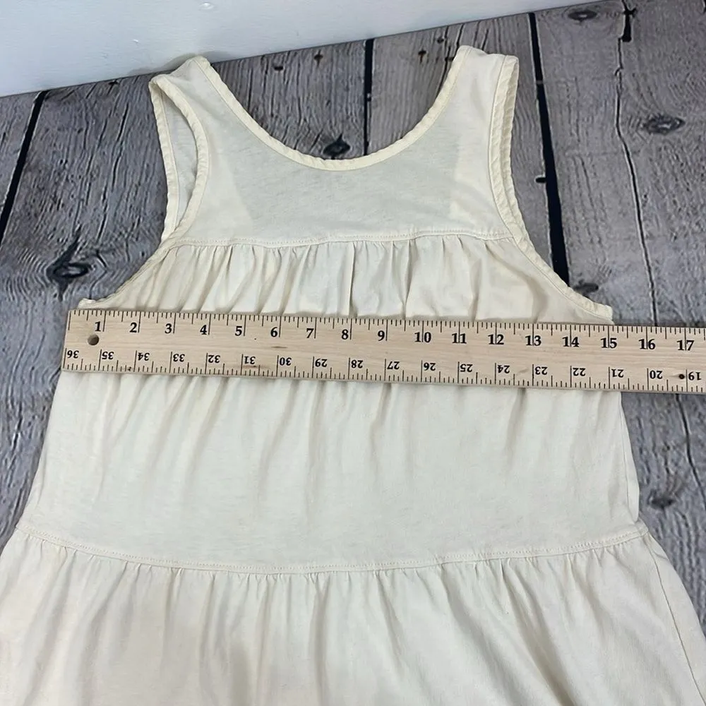 Everlane The Weekender Tiered Dress cream size XS - Image 9