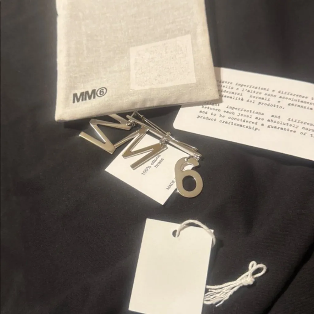 Maison Martin Margiela Silver Number barrette - Image 8