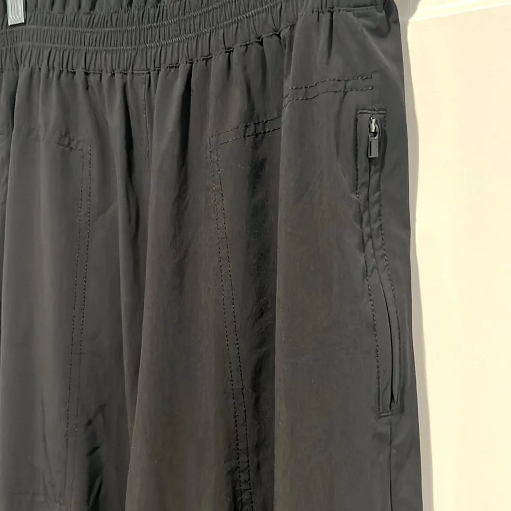 Athleta Savannah Jogger Black Size 2 High Rise Waist Relaxed Fit Quick Dry - Image 4