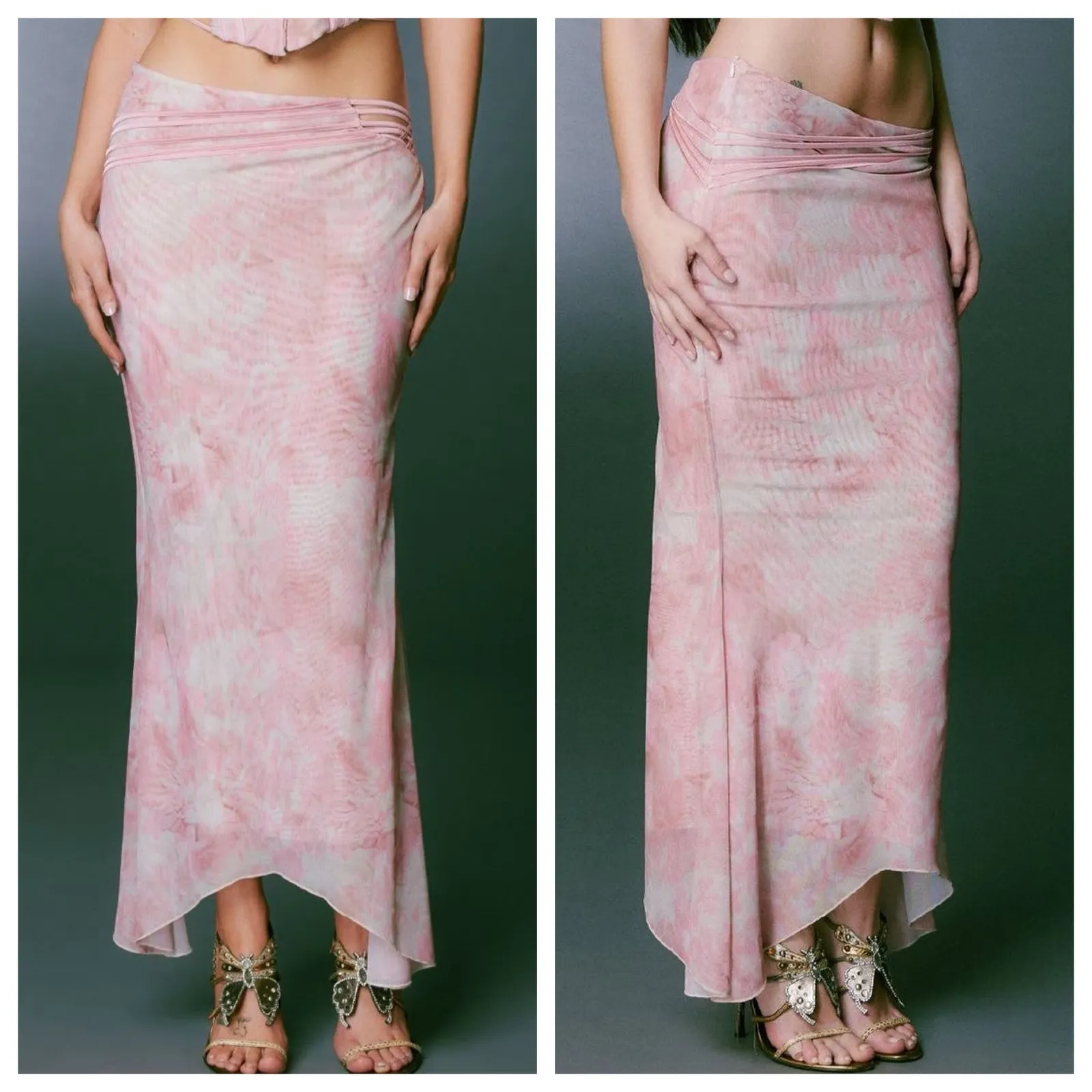 I. AM. GIA Rose Floral Maxi Skirt - Image 2