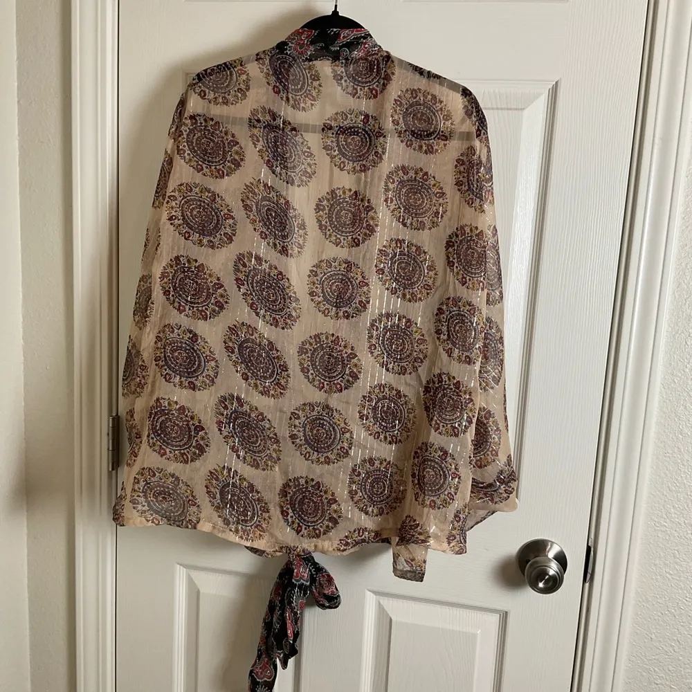 Free People Kantha Shimmer Tie Kimono in Desert Rose | REVOLVE - Image 11