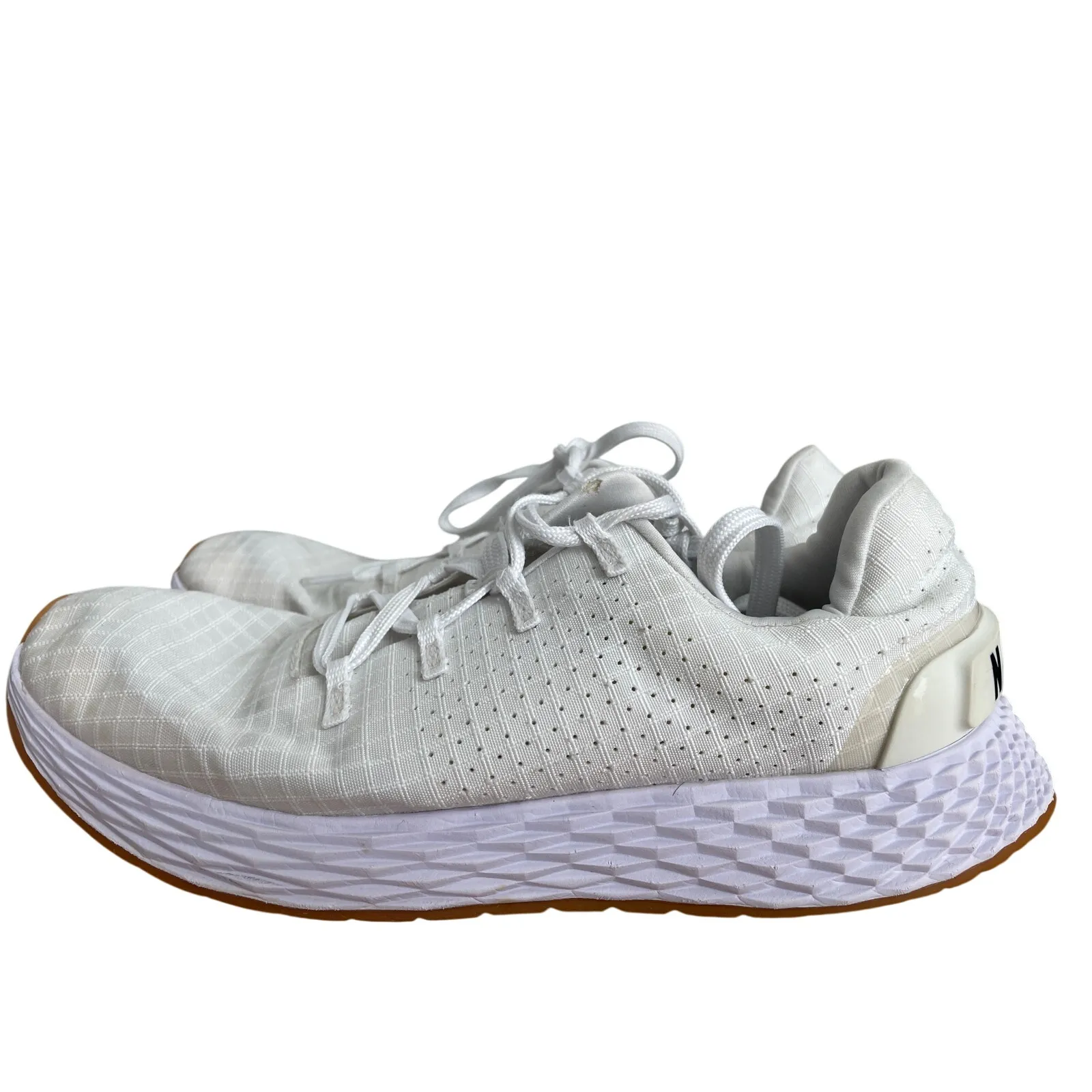NOBULL Ripstop Running Shoes White Lavender Purple Size 9 - Image 6