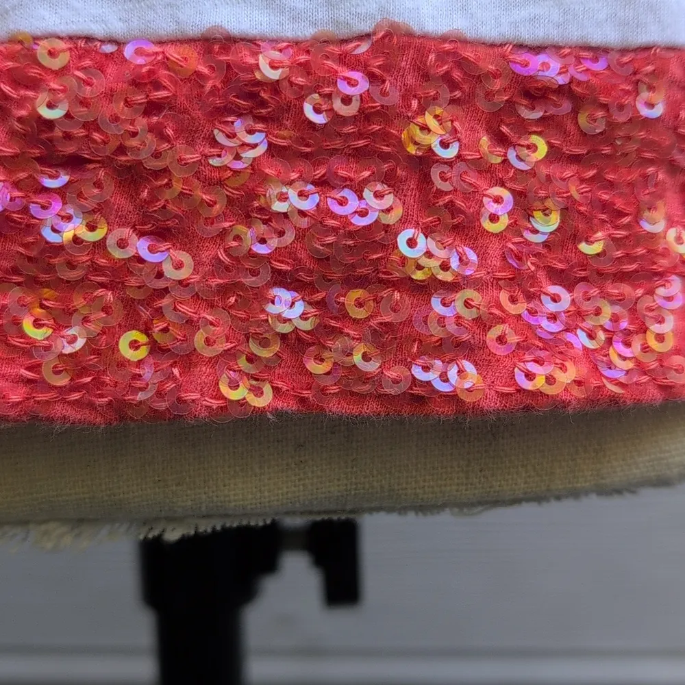 Loft Sequin Trim Striped Long Sleeve Tee | Loft Striped Long Sleeve Shirt - Image 6