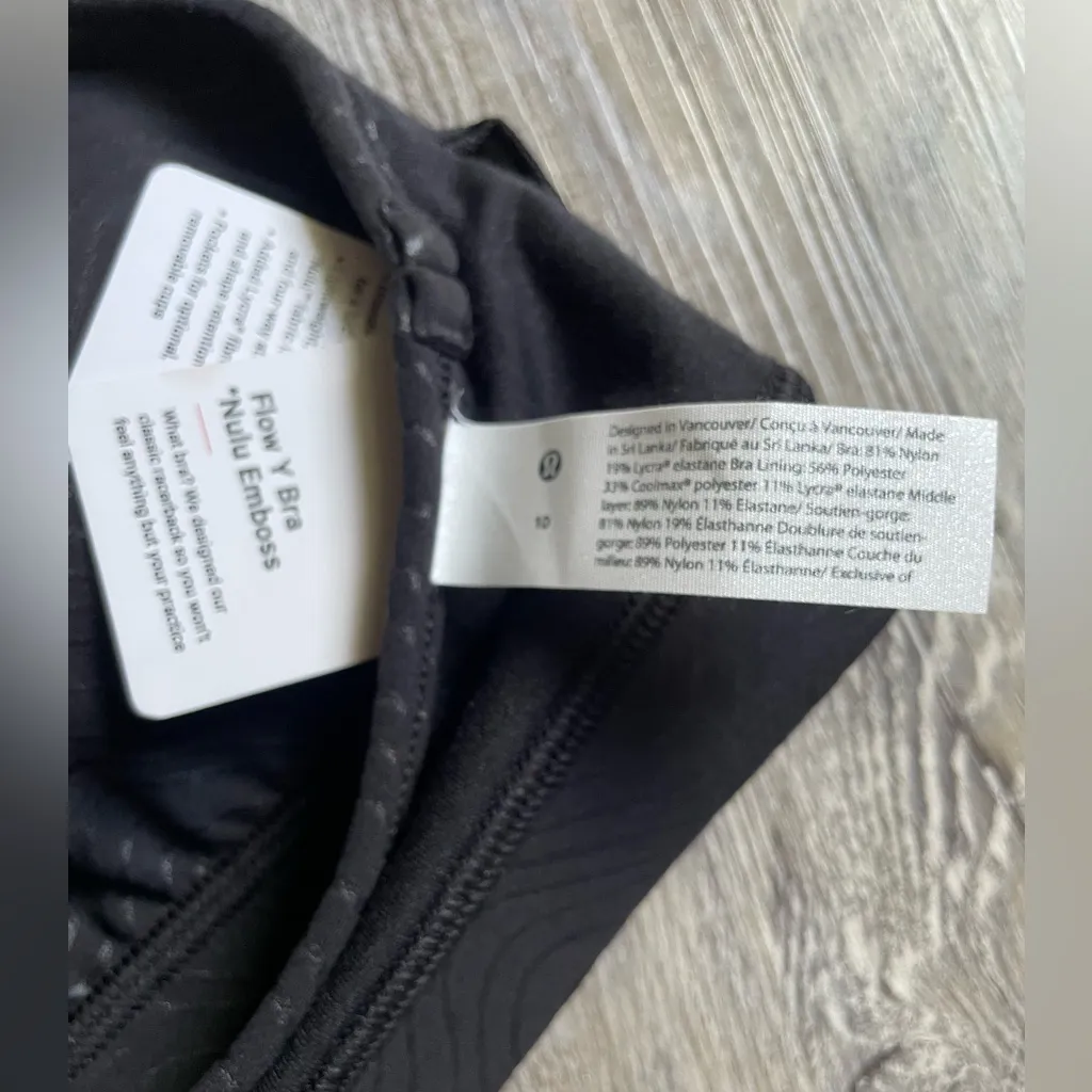 lululemon athletica Charcoal Sports Bra - Image 9
