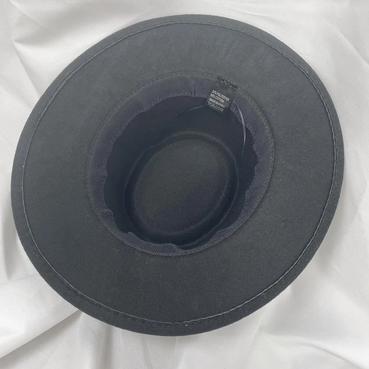 Black British Fedora Hat - Image 2