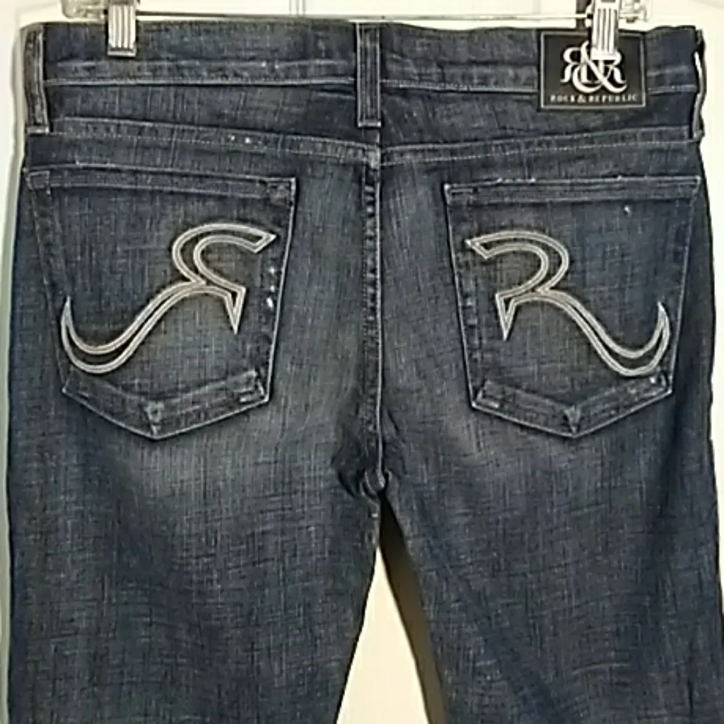 FINAL MARKDOWN Ladies' Rock & Republic Straight Leg jeans 30 x 29 nwot - Image 5